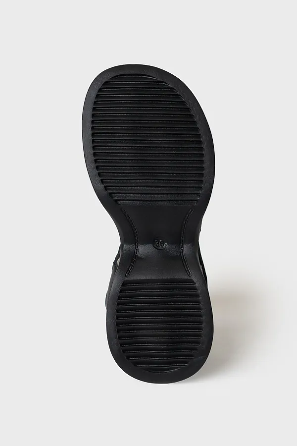 Туфли открытые для девочек PLAYTODAY, черный - фото 2