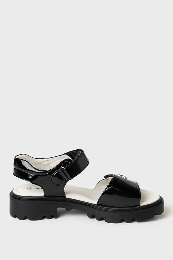 Туфли открытые для девочек PLAYTODAY, черный - фото 2