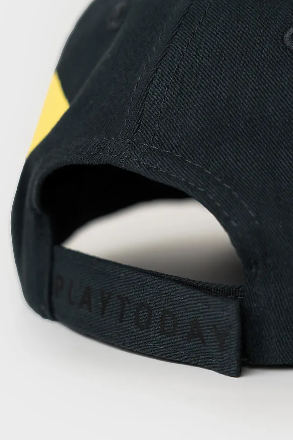 Кепка текстильная для девочек PLAYTODAY, темно-серый - фото 2