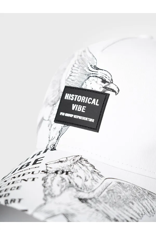 Кепка текстильная для девочек PLAYTODAY, белый - фото 2