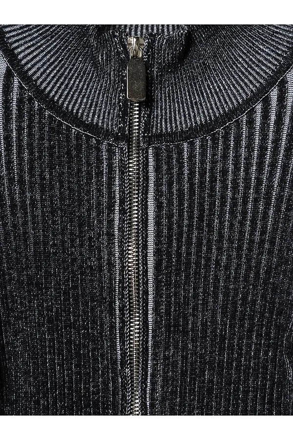 Кардиган трикотажный для девочек PLAYTODAY, темно-серый - фото 2