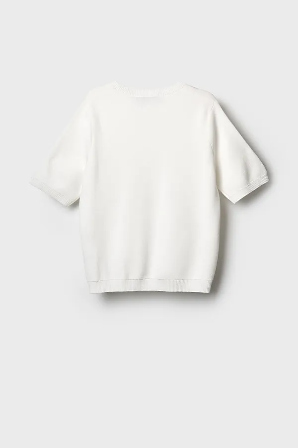 Джемпер трикотажный для женщин PLAYTODAY, бежевый - фото 2