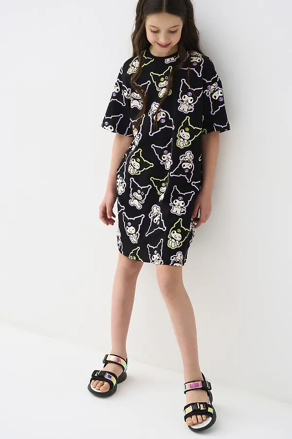 Туфли открытые для девочек PLAYTODAY, черный - фото 2