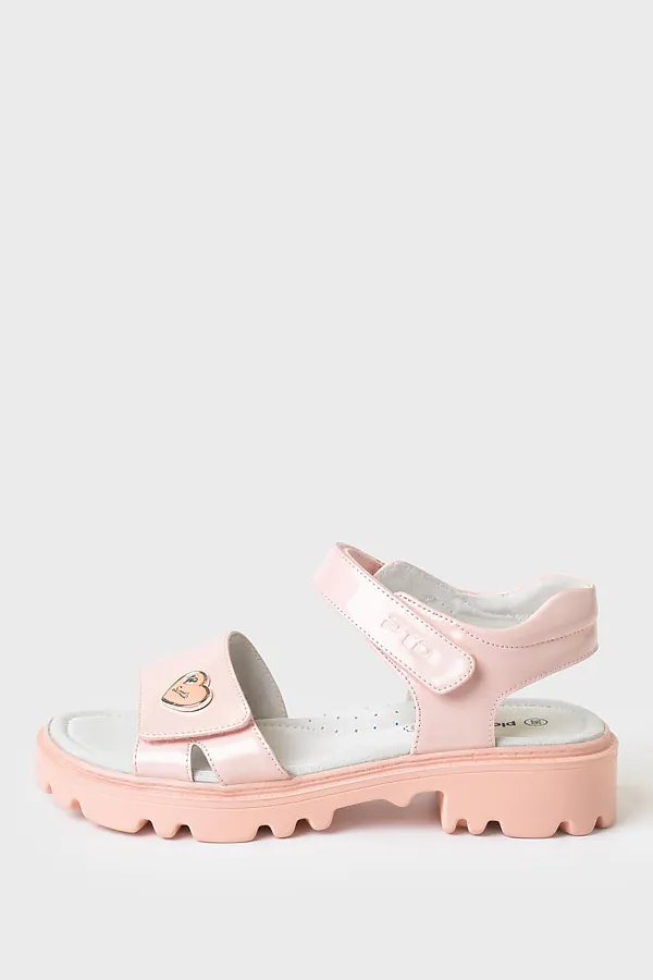 Туфли открытые для девочек PLAYTODAY, розовый - фото 2