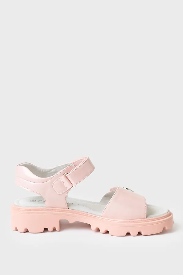 Туфли открытые для девочек PLAYTODAY, розовый - фото 2