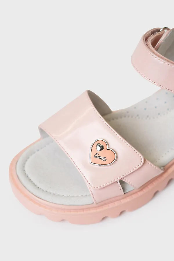 Туфли открытые для девочек PLAYTODAY, розовый - фото 2