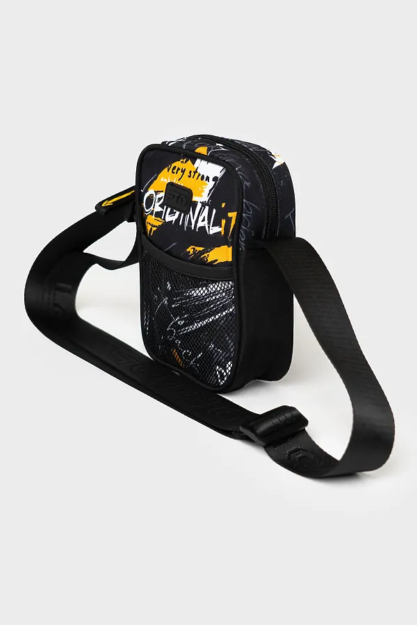 Сумка для мальчиков PLAYTODAY, черный,жёлтый - фото 2