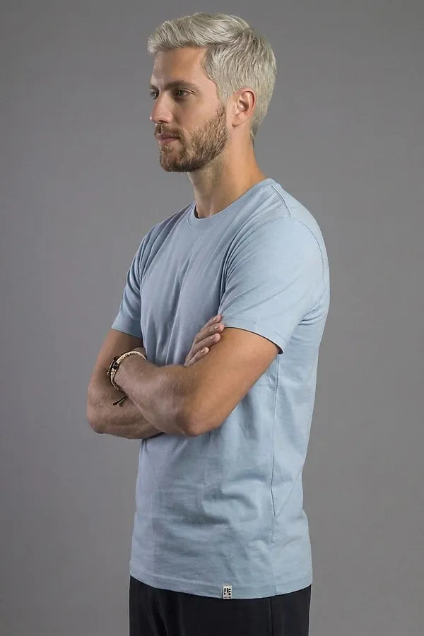 Футболка F5, пастельно-голубой - фото 2