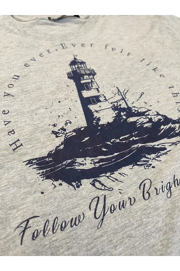 Футболка F5, серый меланж - фото 2