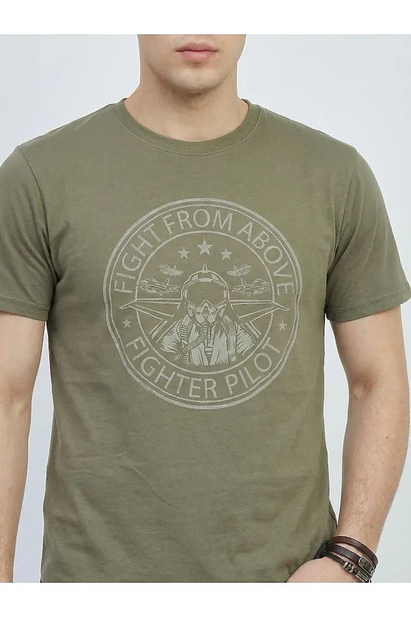 Футболка F5, хаки - фото 2