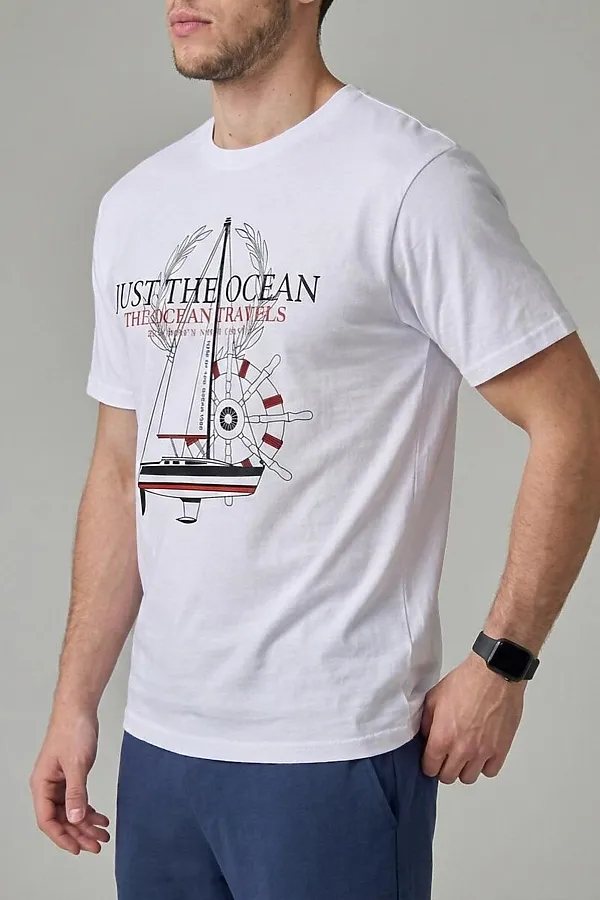 Футболка F5, белый - фото 2