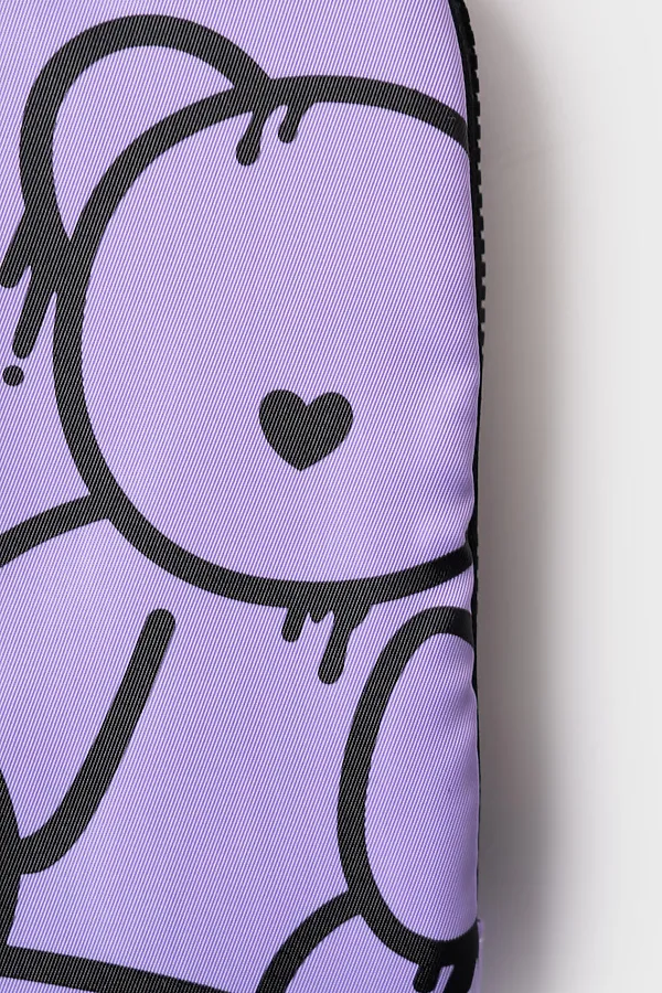 Сумка с чехлом для наушников PLAYTODAY, сиреневый - фото 2