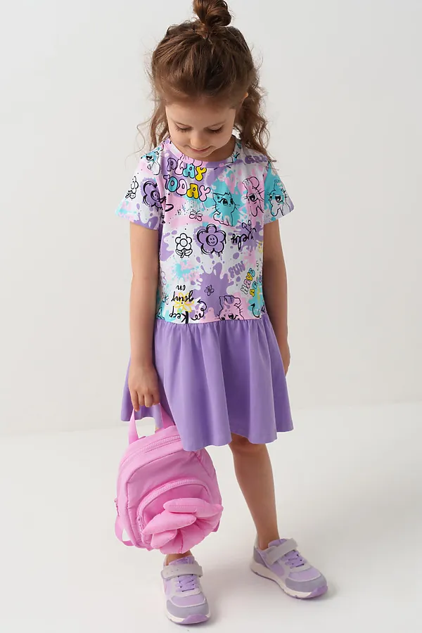 Рюкзак для девочек PLAYTODAY, розовый - фото 2