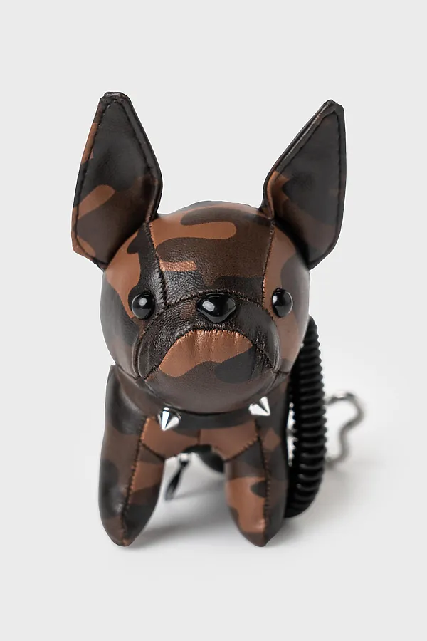 Брелок для девочек PLAYTODAY, коричневый,черный - фото 2