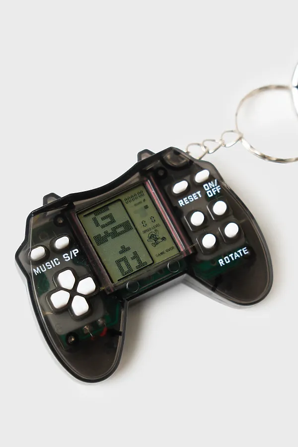 Брелок с электронной игрой для мальчиков PLAYTODAY, черный,синий - фото 2