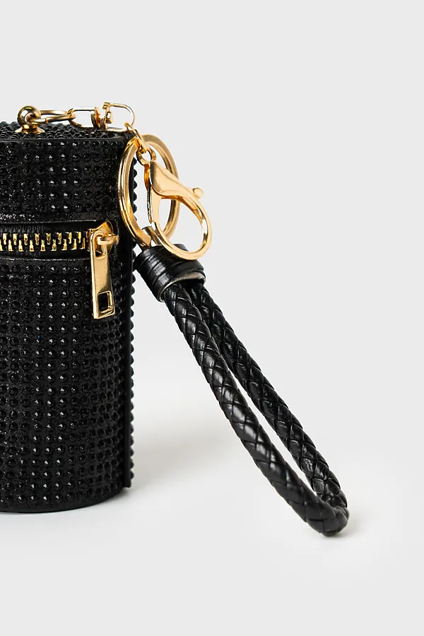 Брелок для девочек PLAYTODAY, черный - фото 2