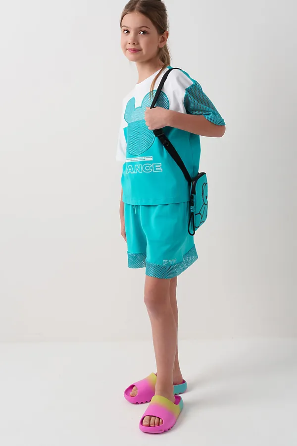 Сумка с чехлом для наушников PLAYTODAY, бирюзовый - фото 2