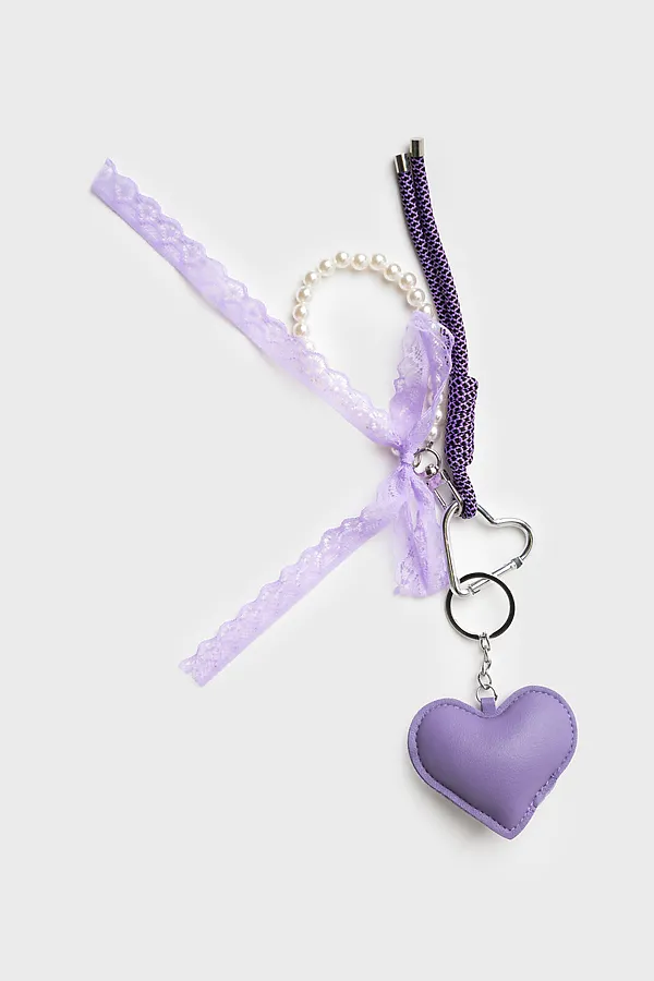 Брелок для девочек PLAYTODAY, сиреневый - фото 2