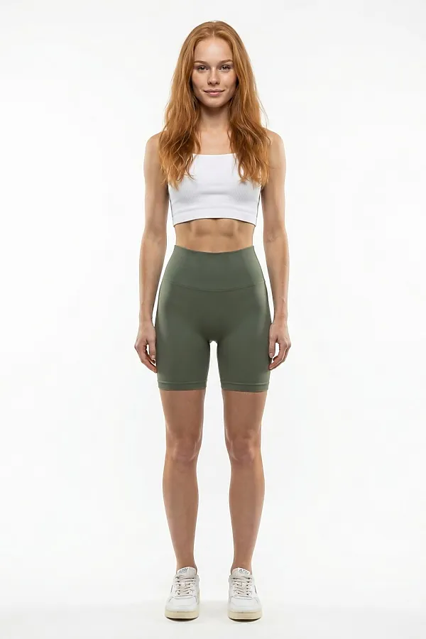 Велосипедки женские цвета хаки MTFORCE, хаки - фото 2