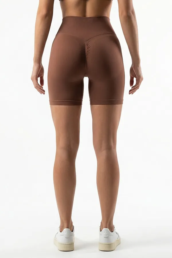 Велосипедки женские коричневого цвета MTFORCE, коричневый - фото 2