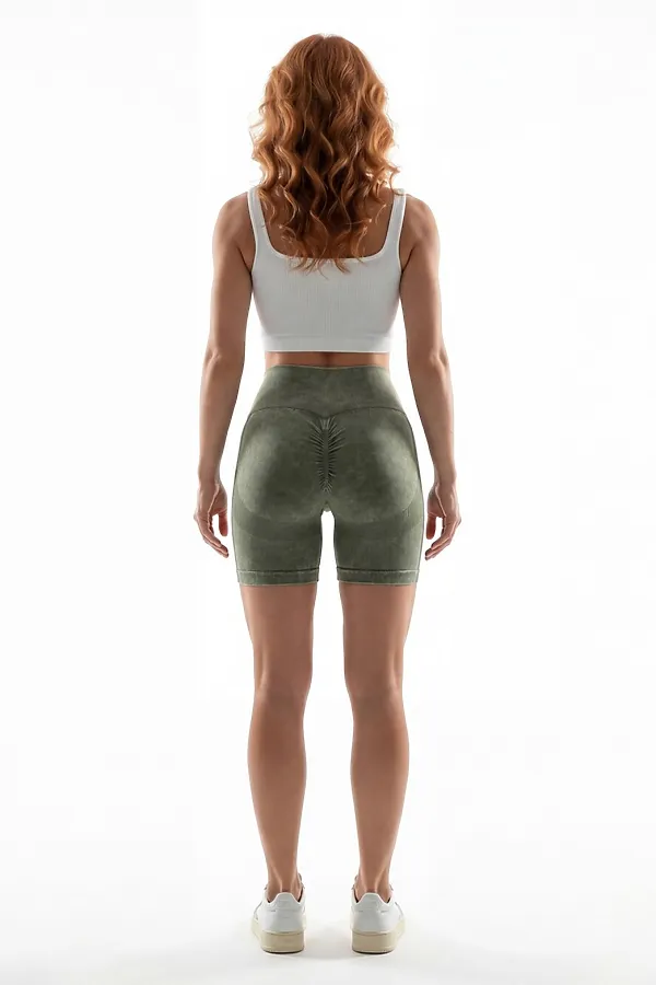 Велосипедки женские цвета хаки MTFORCE, хаки - фото 2