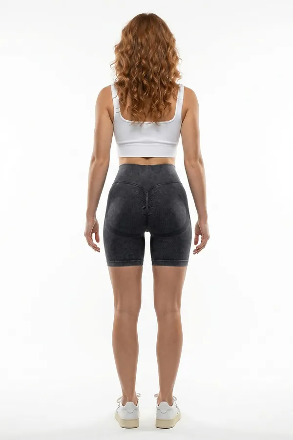 Велосипедки женские темно-серого цвета MTFORCE, темно-серый - фото 2