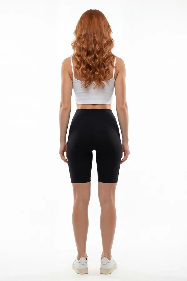 Велосипедки женские черного цвета MTFORCE, черный - фото 2