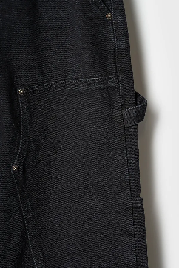 Брюки текстильные джинсовые для мальчиков PLAYTODAY, черный - фото 2