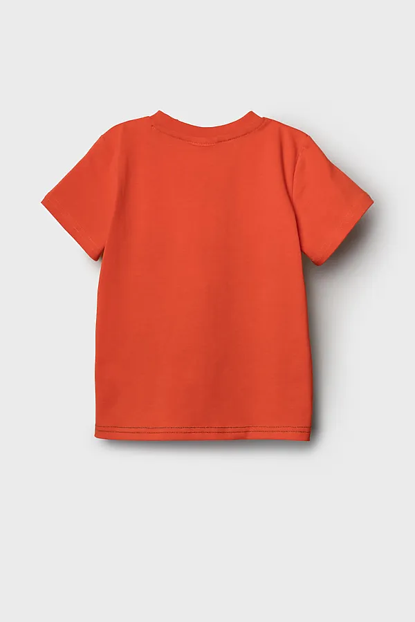 Фуфайка трикотажная для мальчиков (футболка) PLAYTODAY, разноцветный - фото 2