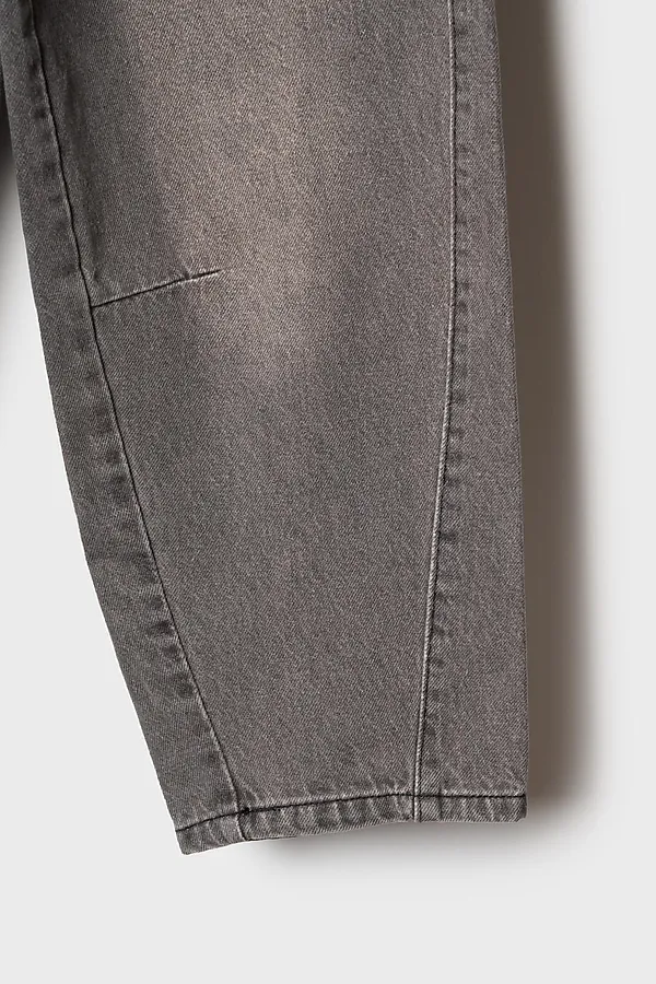 Брюки текстильные джинсовые для мальчиков PLAYTODAY, черный - фото 2