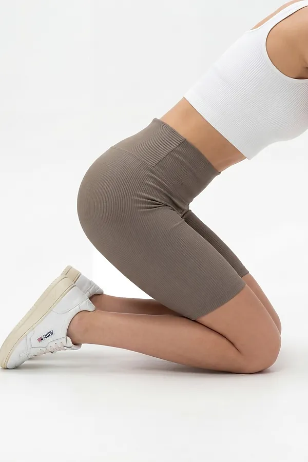 Велосипедки женские цвета хаки MTFORCE, хаки - фото 2