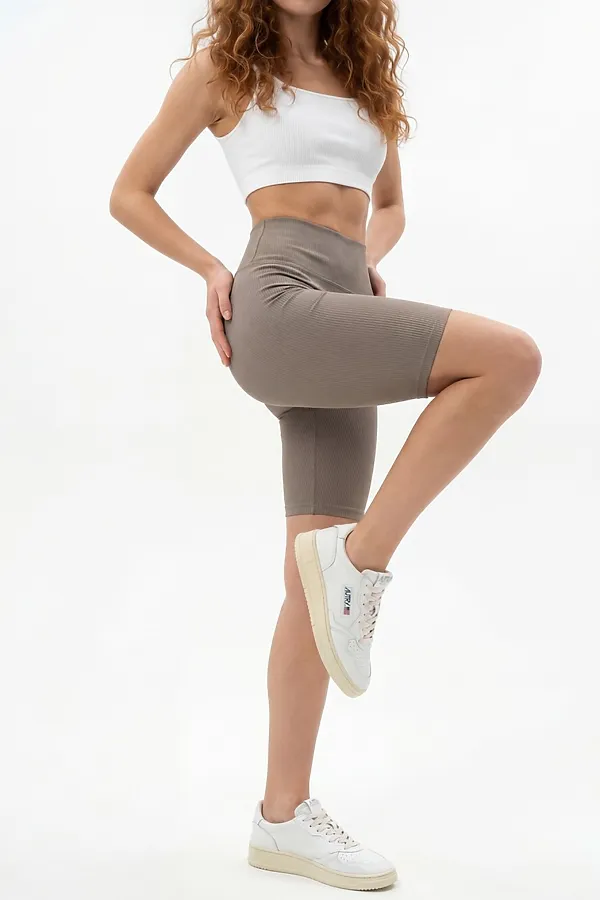 Велосипедки женские цвета хаки MTFORCE, хаки - фото 2