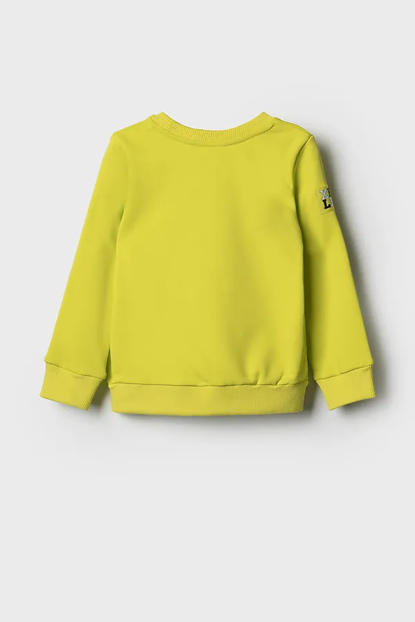 Толстовка трикотажная для мальчиков PLAYTODAY, светло-зеленый - фото 2