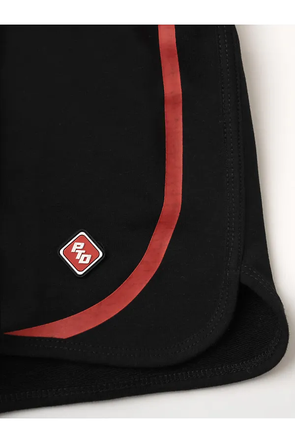 Шорты трикотажные для девочек, 2 шт в комплекте PLAYTODAY, белый,черный - фото 2