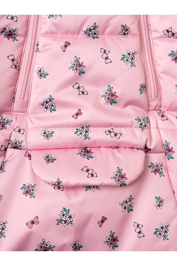 Конверт детский текстильный с полиуретановым покрытием для девочек PLAYTODAY, разноцветный - фото 2