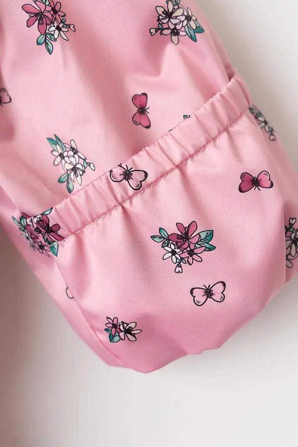 Конверт детский текстильный с полиуретановым покрытием для девочек PLAYTODAY, разноцветный - фото 2