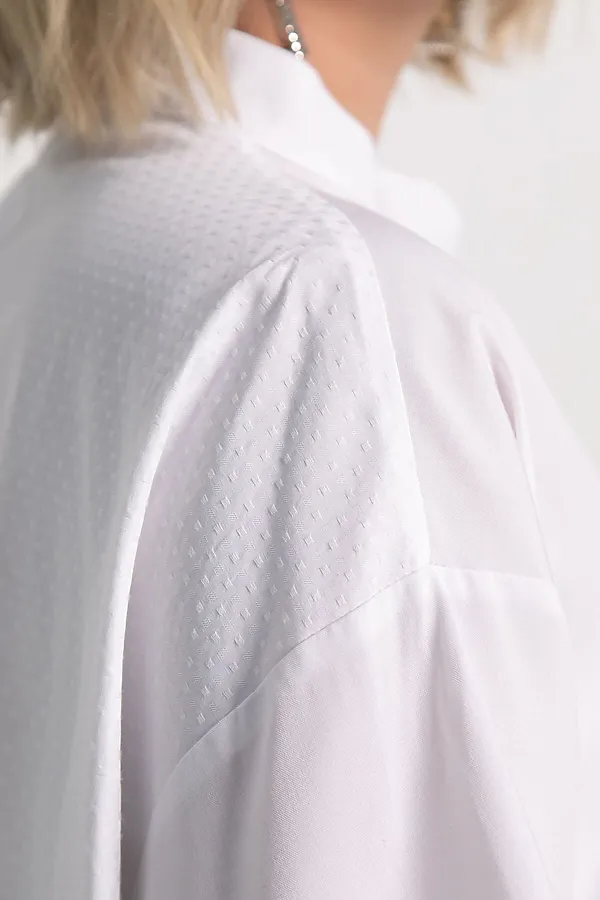 Блуза Луиза LADY TAIGA, белая - фото 2