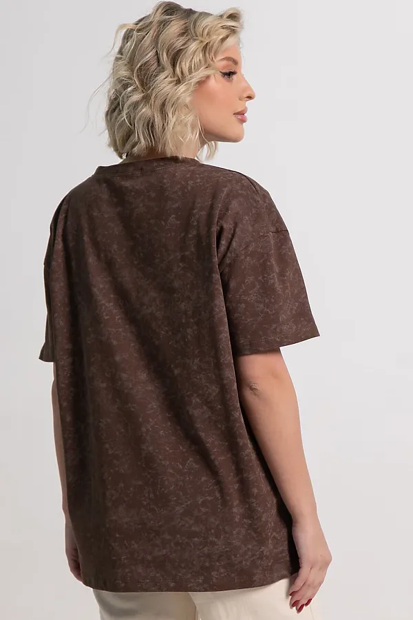 Футболка Ия LADY TAIGA, шоколад - фото 2