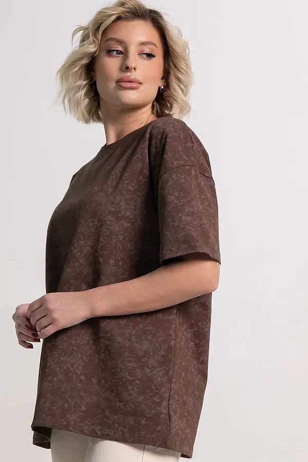 Футболка Ия LADY TAIGA, шоколад - фото 2