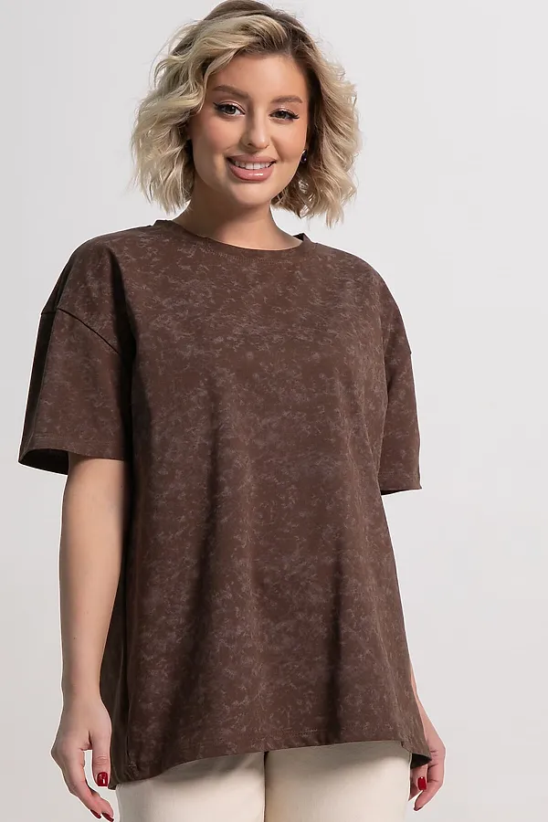 Футболка Ия LADY TAIGA, шоколад - фото 2