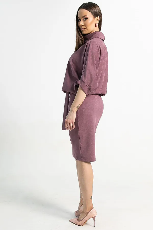 Платье Антония LADY TAIGA, лиловое - фото 2
