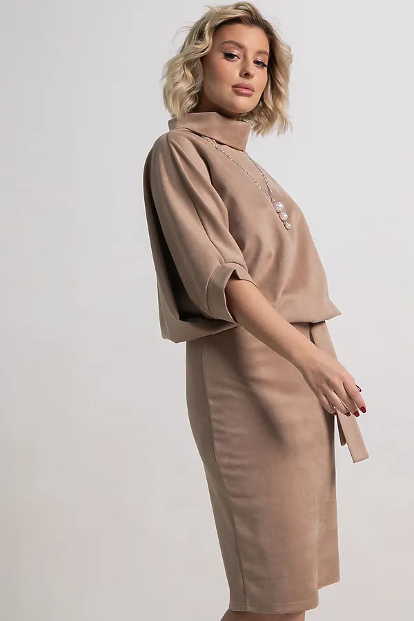 Платье Антония LADY TAIGA, капучино - фото 2