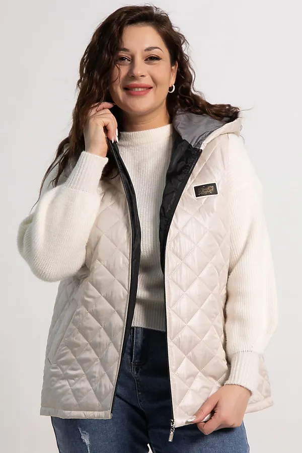 Жилет утепленный Дориана LADY TAIGA, бежевый - фото 2