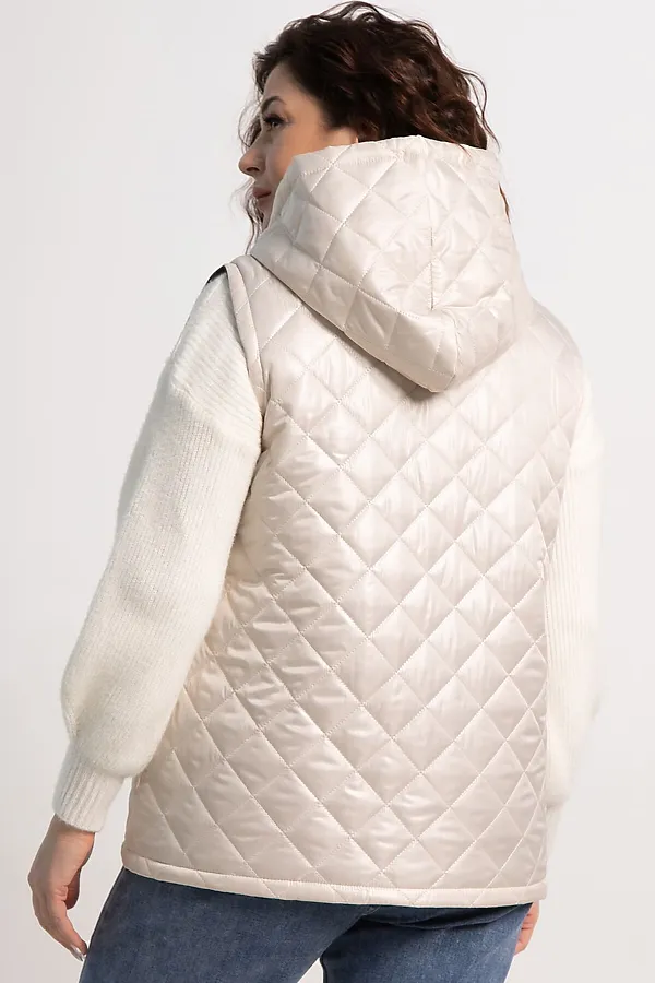 Жилет утепленный Дориана LADY TAIGA, бежевый - фото 2