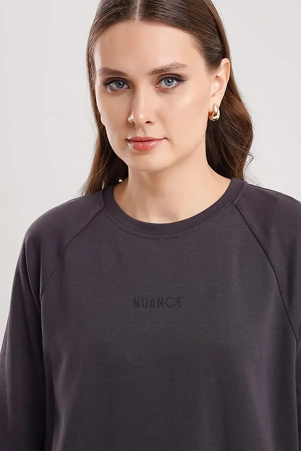 Джемпер CLEVER, т.серый - фото 2