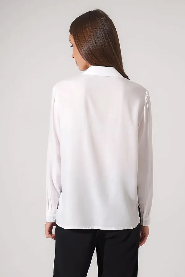 Блузка CLEVER, молочный - фото 2