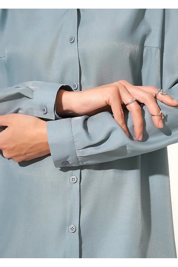 Блузка CLEVER, зелёный - фото 2