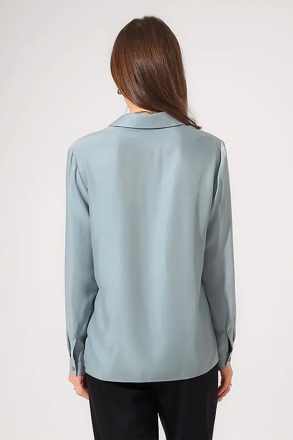 Блузка CLEVER, зелёный - фото 2