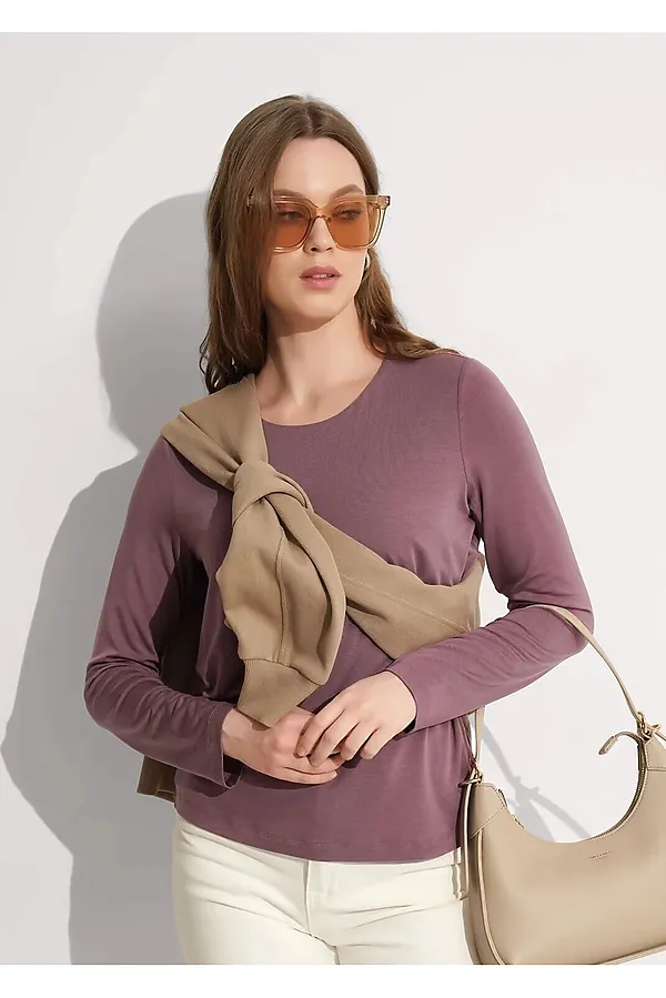 Джемпер CLEVER, сливовый - фото 2