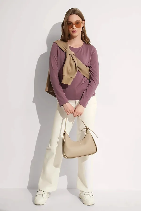 Джемпер CLEVER, сливовый - фото 2